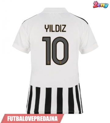 Lacne Ženy Futbalové dres Juventus Kenan Yildiz #10 2026-27 Krátky Rukáv - Domáci